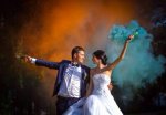 Цветной дым Для свадебной фотосессии