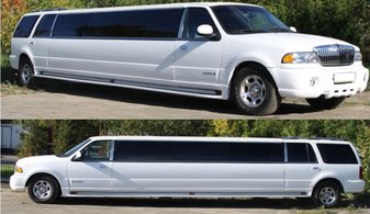 Свадебный лимузин Lincoln Navigator Limousine № С5802, белый