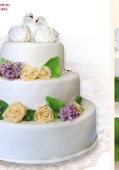 «Свадебный торт С124»