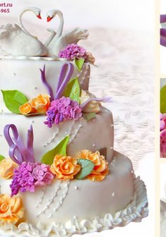 «Свадебный торт С121»