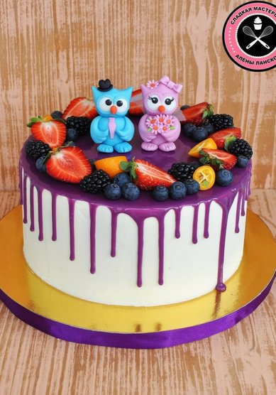 Торт на свадьбу А113511 - Сладкая мастерская Алены Ланской