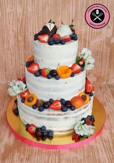 Торт на свадьбу А113521 - Сладкая мастерская Алены Ланской