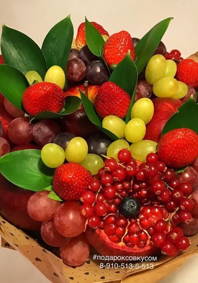 Торт на свадьбу Н113593 - Фруктовый декор стола от Натальи Ерохиной