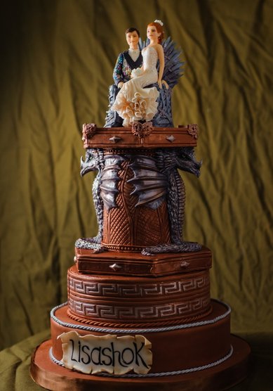 Свадебный торт 8123910 - Городское кафе 8 чашек