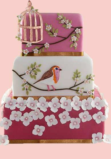 Торт на свадьбу А60115 - Компания Академия вкуса