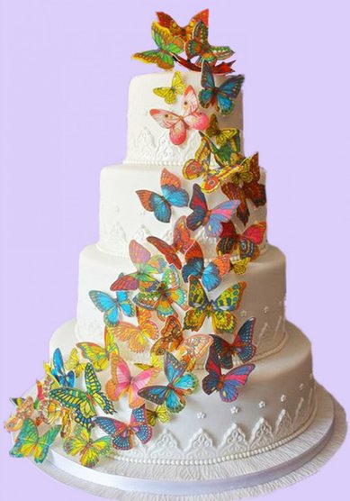 Торт на свадьбу А60123 - Компания Академия вкуса