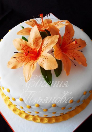 Свадебный торт я60140 - Домашняя кондитерская яяяЕвгении Пьяновой