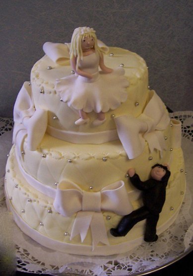 Свадебный торт И62408 - Кондитерский дом Ирины Мороз