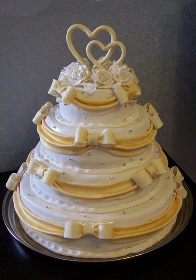 Свадебный торт И62416 - Кондитерский дом Ирины Мороз