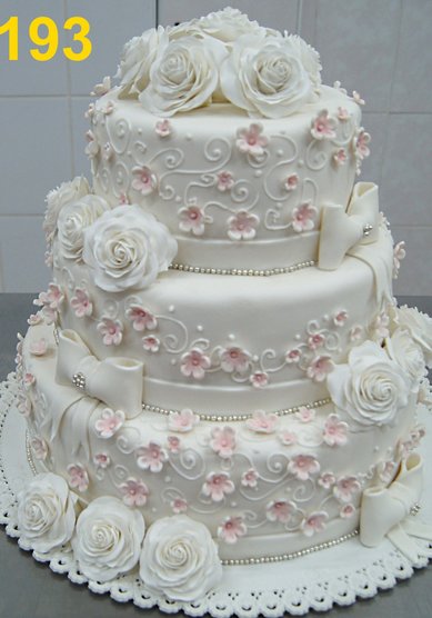 Торт на свадьбу И62533 - Кондитерский дом Ирины Мороз