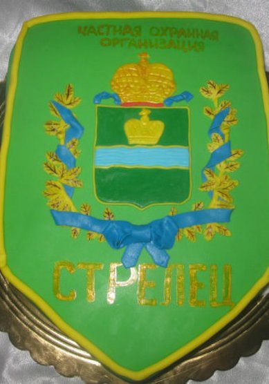 Свадебный торт Стрелец (я65696) - Домашняя кондитерская Оксаны яяяХлопковой