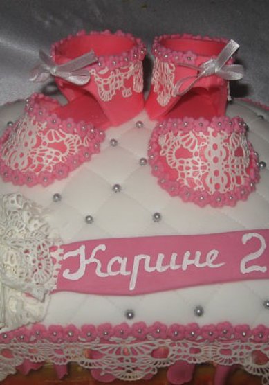 Торт на свадьбу Детский-3 (я65699) - Домашняя кондитерская Оксаны яяяХлопковой