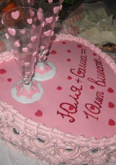 Торт на свадьбу Свадебный-7 (я65713) - Домашняя кондитерская Оксаны яяяХлопковой