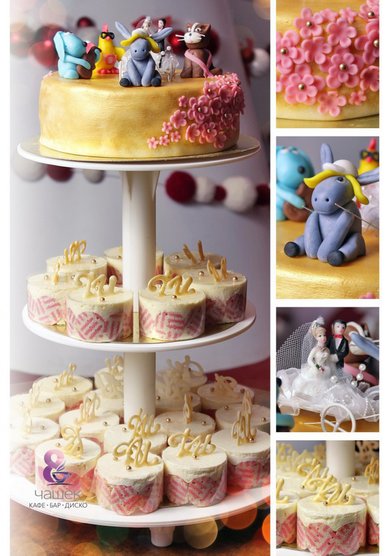 Свадебный торт Бременские музыканты (866280) - Городское кафе 8 чашек