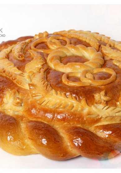 Торт на свадьбу Каравай (866285) - Городское кафе 8 чашек