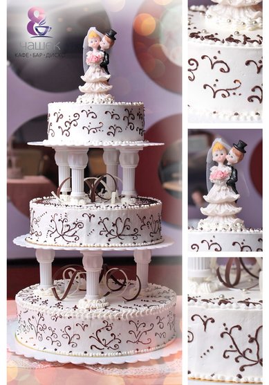 Свадебный торт Свадьба (866302) - Городское кафе 8 чашек
