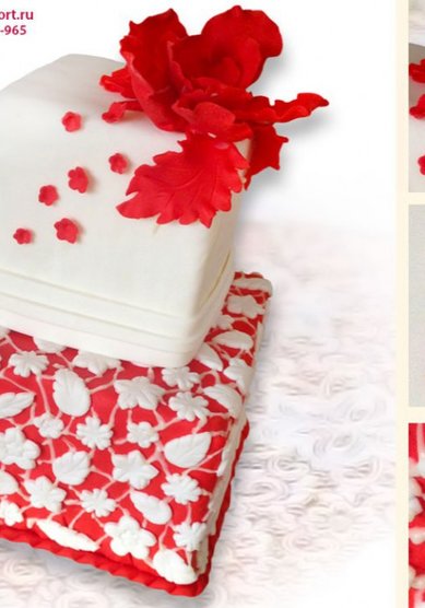 Свадебный торт Свадебный торт С903 (Ч80068) - Кондитерская Чайка