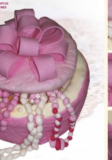 Свадебный торт Свадебный торт С206 (Ч80072) - Кондитерская Чайка