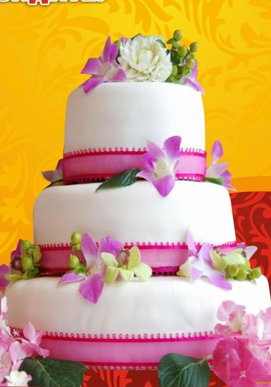 Торт на свадьбу К81873 - Компания Калужский кондитер