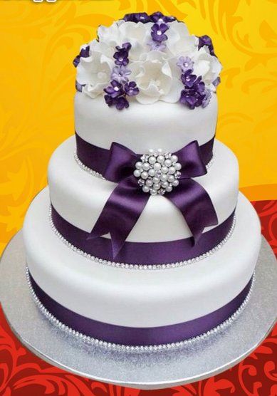 Свадебный торт К81874 - Компания Калужский кондитер