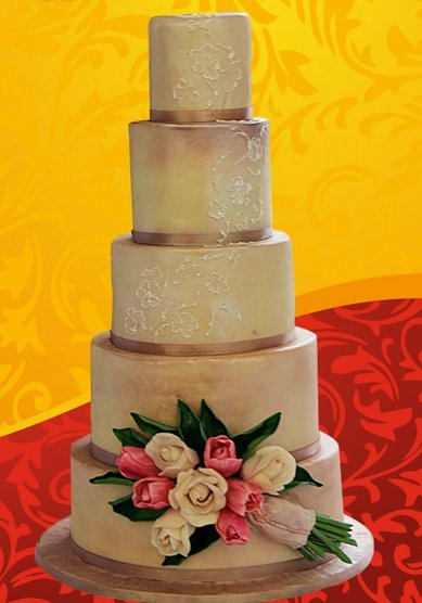 Торт на свадьбу К81879 - Компания Калужский кондитер