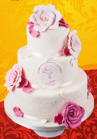 Свадебный торт К81904 - Компания Калужский кондитер