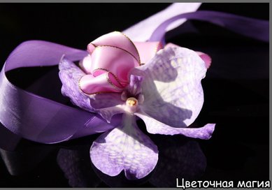 Аксессуар из цветов Ц8697 - Салон цветов Цветочная магия