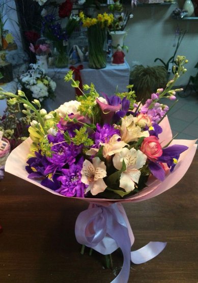 Букет Ц9561 - Студия флористики Цветы и Люди