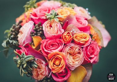 Букет М9642 - Букет невесты Мастерская Событий Lila