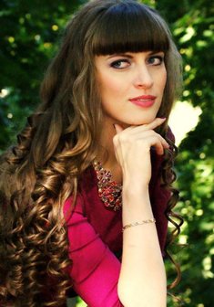 Cвадебная прическа Л16737 с распущенными волосами