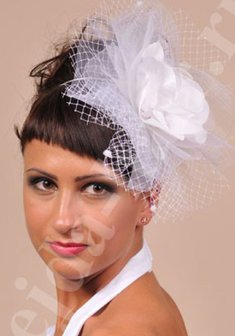 Cвадебная прическа L17561 с собранными волосами