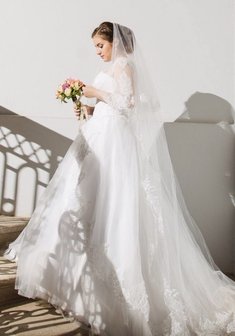 «средний пучок с плетением»