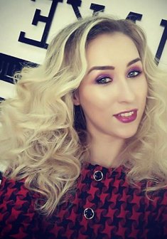 Cвадебная прическа объемные локоны (К19659) с распущенными волосами