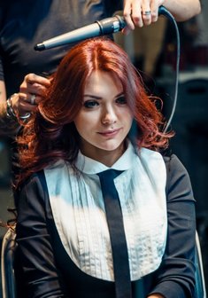 Cвадебная прическа Леся Ярославская (L19803) с распущенными волосами