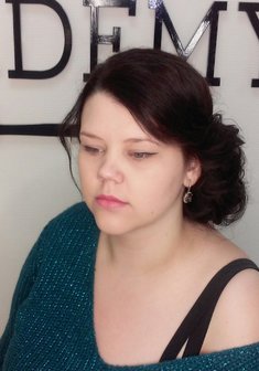 Cвадебная прическа Т20301 с собранными волосами