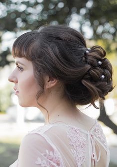 «свадебная прическа»