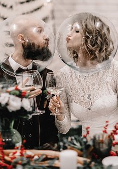 Cвадебная прическа Локоны (Т21374) с распущенными волосами