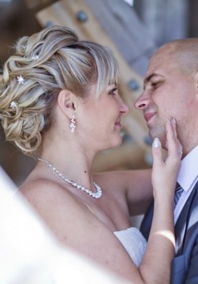 Прическа на свадьбу Л16740 - Стилист-визажист Людмила Сеничева