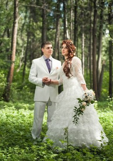 Прическа на свадьбу Л16742 - Стилист-визажист Людмила Сеничева