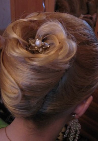 Прическа на свадьбу Г16746 - Стилист-визажист Галина Матюшкина