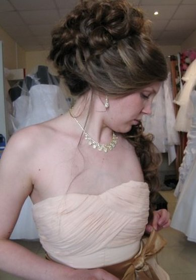 Прическа на свадьбу Г16754 - Стилист-визажист Галина Матюшкина