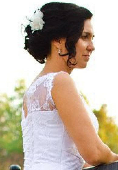 Прическа на свадьбу М16760 - Стилист-визажист Мария Лисицкая