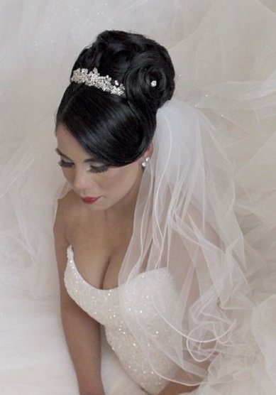 Свадебная прическа М16761 - Стилист-визажист Мария Лисицкая