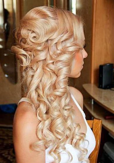 Прическа на свадьбу М16764 - Стилист-визажист Мария Лисицкая