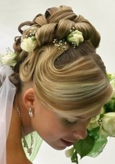 Прическа на свадьбу Н17152 - VIP-Стилист Наталья Пфефер