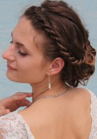 Прическа на свадьбу C17192 - Мобильный салон красоты Charm Factory