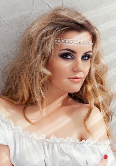 Свадебная прическа Л17217 - VIP-стилист Людмила Евдокимова