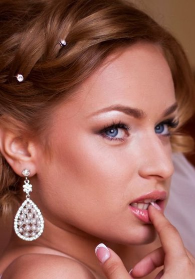 Образ невесты Л17410 - Стилист, визажист Вероника Зарубина