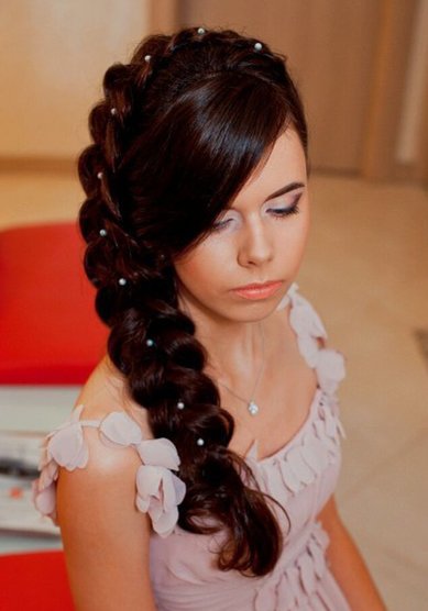 Свадебная прическа Л17823 - Стилист-визажист Лана