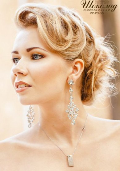 Свадебная прическа Ш18611 - Салон красоты Шоколад